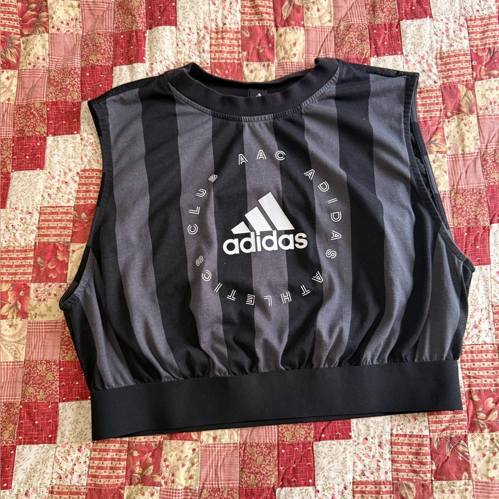 Adidas Crop Jersey Vented Tank XL